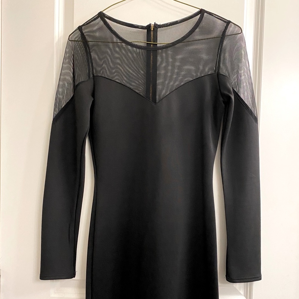 ✨2/$22 - Mesh sleeves Midi dress
